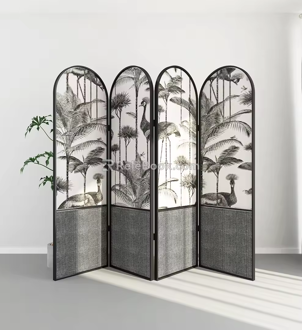 Modern Screen 3d model