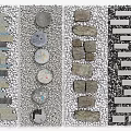 Stepping Stones Design For Garden Pathway With Natural Stone And Various Patterns