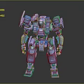 Robot Assistant Small Robot Butler Robot Butler Figure Game Figure 3d model