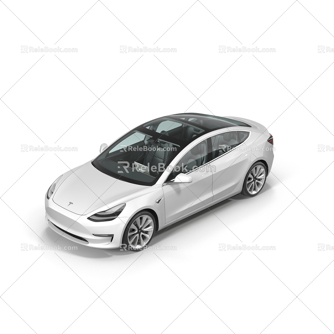 Tesla 3d model