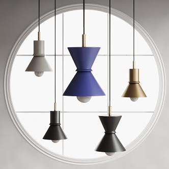 FENDI Chandelier Simple Chandelier 3d model