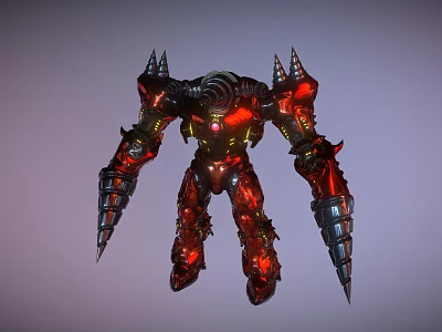 Titan Drill Man 3d model