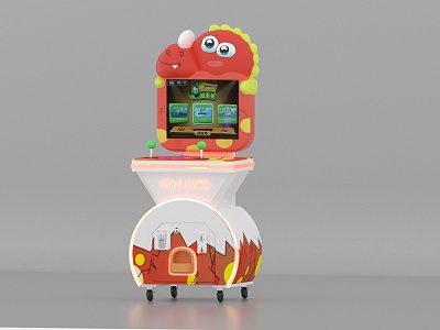 Modern game machine dinosaur game machine model