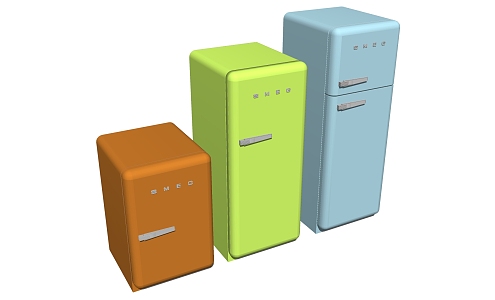 Refrigerator 3d model