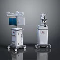 Mobile MEDX Medical Equipment With Display Screen And Mechanical Arm Design