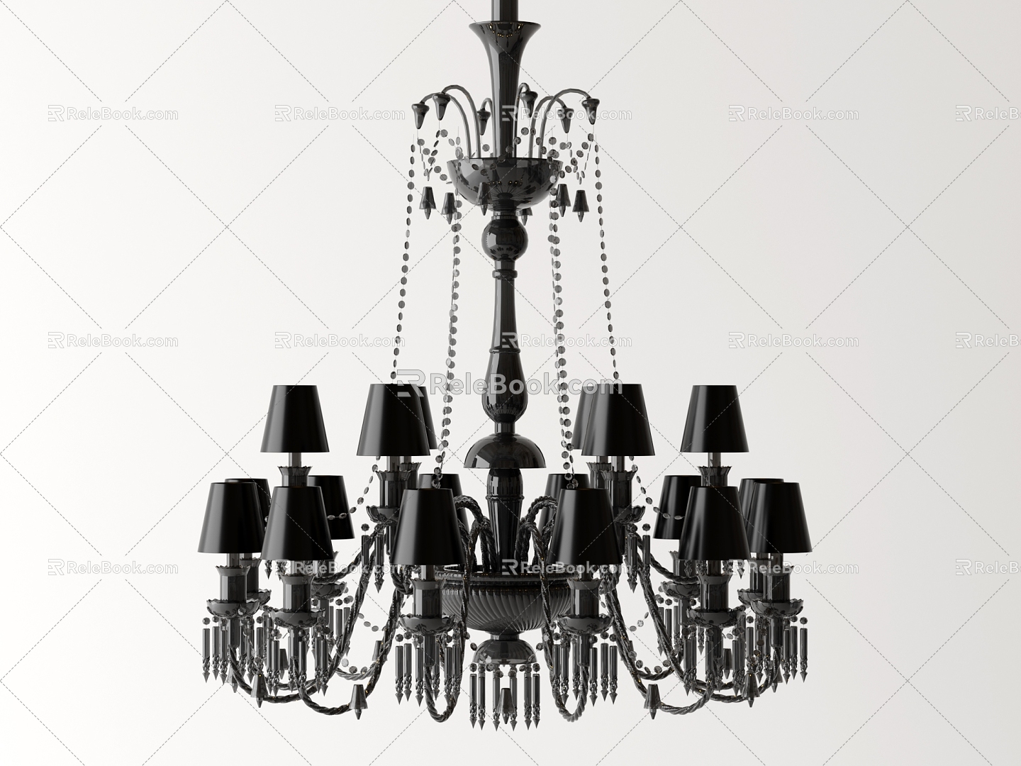 European-style crystal chandelier model