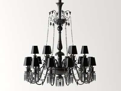 European-style crystal chandelier model