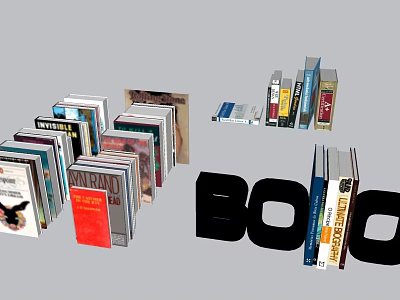 Stationery Office Supplies 3d model