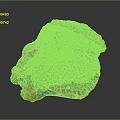 Natural Honeycomb Coral Fossil With Intricate Textured Surface On Dark Background