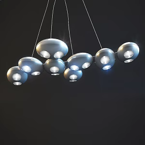 Rear Pendant Lamp Combination 3d model