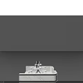 Modern Bar Counter With Marble Top White Design Round Tables And High Stools