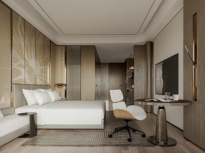 Hotel Rooms 3d model