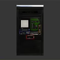 Commercial Equipment ATM Machine with Metal Casing Display Screen and Cash Dispenser