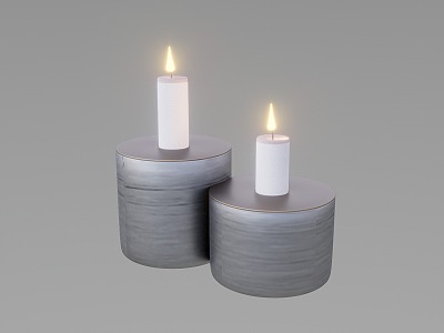 Modern Candlestick 3d model