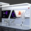 SCNet Modern Retail Store With Digital Screens Product Displays And Seating Area
