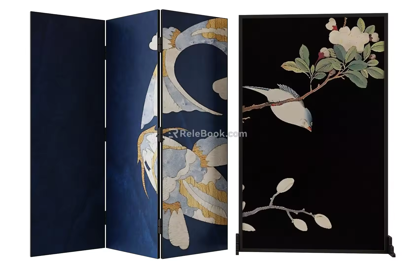 Screen partition 3d model
