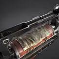 High Quality Modern Tactical Rifle with Metal Body Wooden Grip and Camouflage Accents