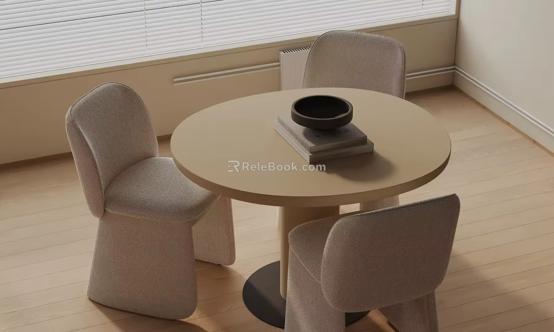 Table combination 3d model