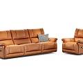 Chivas Functional Sofa Modern American Functional Sofa Straight Sofa 3d model