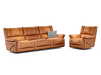 Chivas Functional Sofa Modern American Functional Sofa Straight Sofa 3d model