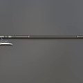 Tomahawk Halberd Battle Spear Battle Spear Long Axe Ge Long Handle Axe Game Weapon Cold Weapon Long Handle Weapon Low Face Number Low Model Simple Model Times 3d model