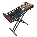 electronic organ musical instrument 3d model