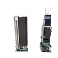 Future Architecture Featuring Two Tall Modern Futuristic Buildings With Innovative Design