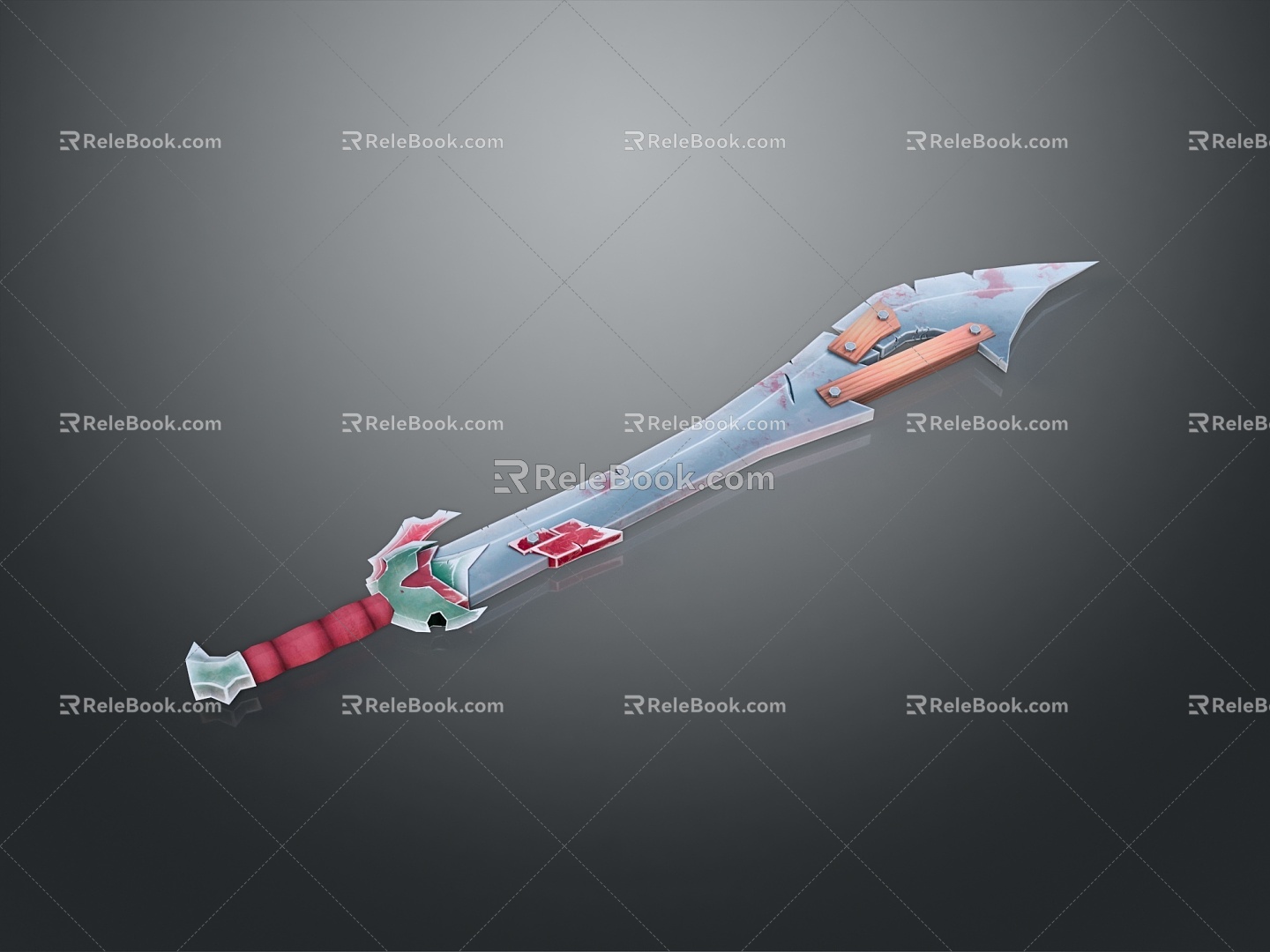 Final Fantasy Big Swords Final Fantasy Weapon Knife Magic Knife Weapon Cold Weapon Realistic 3d model