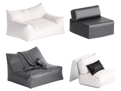 Modern Single Sofa 3d model