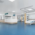 Hospital Outpatient Clinic Nurse Station Interior Design