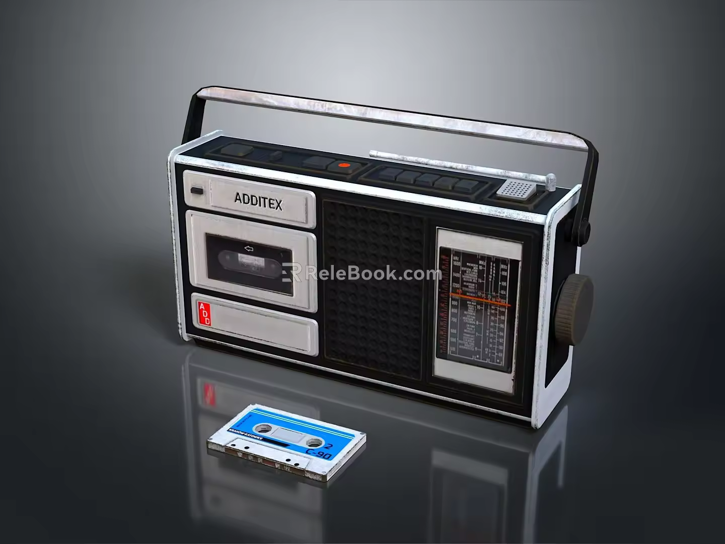 Sony Walkman Recorder Vintage Recorder Card Machine Tape Retro Recorder 3d model