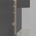 Modern Black Wooden Storage Lockers With Built In Lighting And Sleek Design