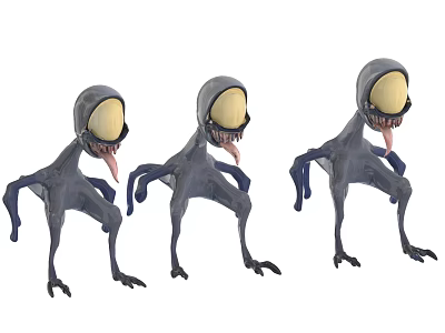 Monster Monster Alien Zerg Alien Creature Mutated Beast Ancient Creature Mutated Creature Doomsday Creature 3d model