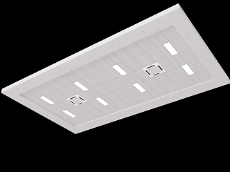 Meeting Room Ceiling Simple Ceiling Public Ceiling Office Ceiling 3d model