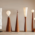 Ancient Floor Lamp Floor Lamp Ancient Style Floor Lamp Log Floor Lamp Cream Style Floor Lamp 3d model