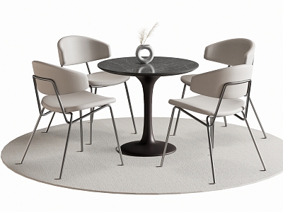 Leisure Table and Chair Negotiation Table and Chair Dining Table and Chair model