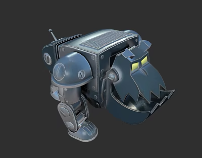 Industrial LOFT robot dog mechanical dog 3d model Industrial LOFT robot dog mechanical dog 3d model