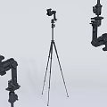 Professional Commercial Photography Equipment with Tripod Camera Mounts and Mechanical Arms