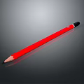 Red Pencil A Practical Stationery Item For Daily Life Writing Needs