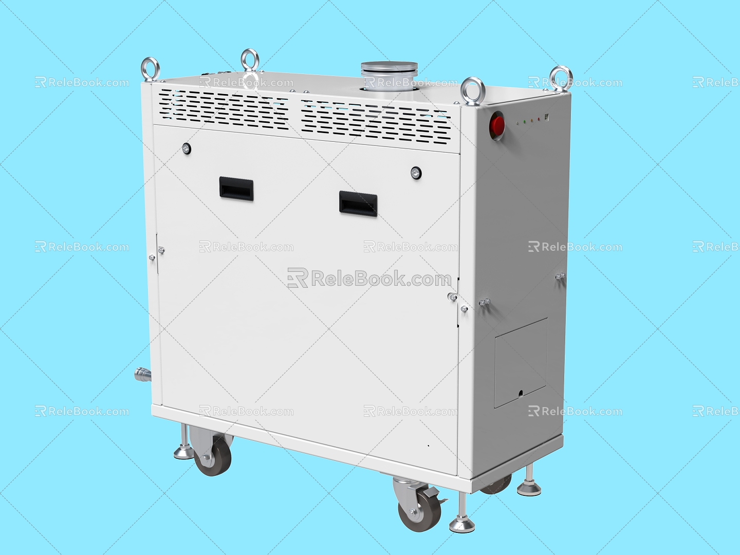 New energy equipment, waste gas treatment equipment, vacuum pump equipment, vacuum product equipment 3d model