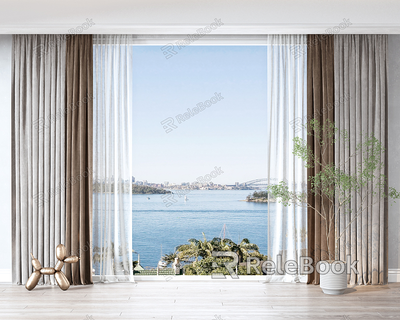 Modern Curtains model