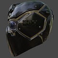 Ronin Ballistic Tactical Mask 3d model