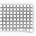 Modern switch switch panel combination socket switch socket combination access card but telephone network socket light combination 3d model