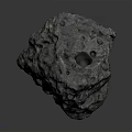 Natural Stone Decorative Ornament With Irregular Shape Hollow Design And Textured Surface