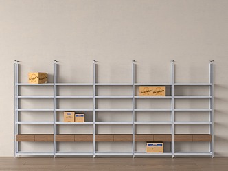 Storage Rack 3d model