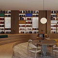 Library 3d model