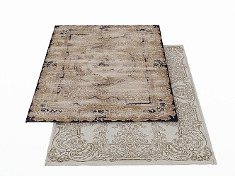 French carpet 3d model