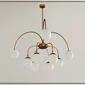 The ancient chandelier 3d model