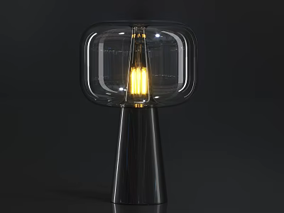 Modern Table Lamp Lighting Furnishings Bedside Lamp 3d model