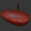 Modern Sleek White Freestanding Bathtub Design With Silver Faucet And Minimalist Style